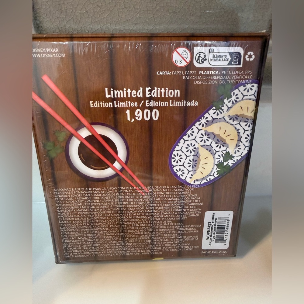 Loungefly Pixar Bao Bamboo Steamer 3 inch Collector Box Pin Limited Edition ππππ - Picture 4 of 6
